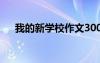 我的新學(xué)校作文300字 我的新學(xué)校作文