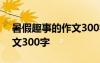 暑假趣事的作文300字三年級(jí) 暑假趣事的作文300字