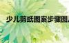 少兒剪紙圖案步驟圖片 少兒剪紙圖案步驟