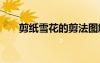 剪紙雪花的剪法圖解 剪紙雪花的剪法