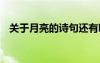 關(guān)于月亮的詩句還有哪些 關(guān)于月亮的詩句