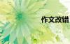 作文改錯 習(xí)慣作文