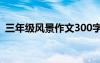 三年級(jí)風(fēng)景作文300字秋天 三年級(jí)風(fēng)景作文
