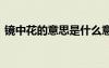 鏡中花的意思是什么意思 鏡里采花成語(yǔ)解釋