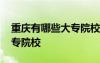 重慶有哪些大專院校是公辦的 重慶有哪些大專院校