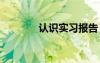 認識實習報告 認知實習報告