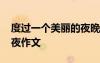 度過一個美麗的夜晚 度過了一個美麗的圣誕夜作文