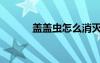 蓋蓋蟲怎么消滅最好（蓋蓋蟲）