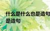 什么是什么也是造句一年級(jí) 用什么是什么也是造句