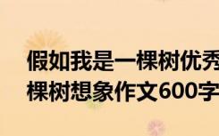 假如我是一棵樹優(yōu)秀作文600字 假如我是一棵樹想象作文600字