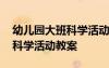 幼兒園大班科學(xué)活動教案沉與浮 幼兒園大班科學(xué)活動教案