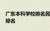 廣東本科學(xué)校排名民辦有哪些 廣東本科學(xué)校排名
