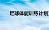 足球體能訓(xùn)練計劃方案 訓(xùn)練計劃方案