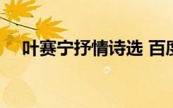 葉賽寧抒情詩(shī)選 百度網(wǎng)盤 葉賽寧抒情詩(shī)