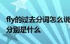 fly的過去分詞怎么說 fly的過去式和過去分詞分別是什么