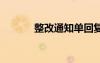 整改通知單回復(fù)范本 整改通知