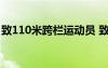致110米跨欄運(yùn)動(dòng)員 致跨欄110運(yùn)動(dòng)員加油稿