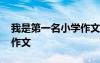 我是第一名小學(xué)作文怎么寫 我是第一名小學(xué)作文