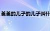 爸爸的兒子的兒子叫什么? 爸爸的兒子讀后感