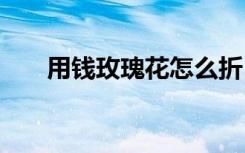 用錢玫瑰花怎么折 用錢玫瑰花的折法