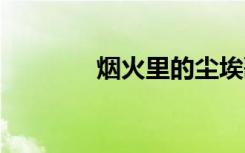 煙火里的塵埃歌詞 煙火歌詞