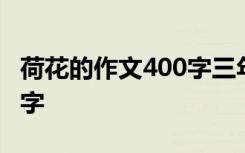 荷花的作文400字三年級寫的 荷花的作文400字