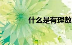 什么是有理數(shù) 什么是無(wú)理數(shù)