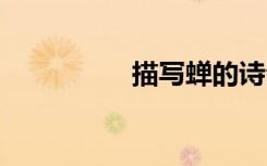 描寫蟬的詩句 蟬的詩句