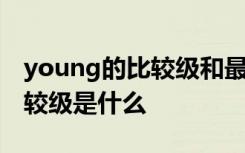 young的比較級和最高級怎么寫 young的比較級是什么