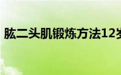 肱二頭肌鍛煉方法12歲 肱二頭肌鍛煉的方法