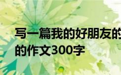 寫一篇我的好朋友的作文300字 我的好朋友的作文300字