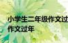 小學(xué)生二年級作文過年大掃除 小學(xué)生二年級作文過年