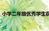 小學(xué)二年級(jí)優(yōu)秀學(xué)生獲獎(jiǎng)感言 學(xué)生獲獎(jiǎng)感言