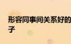 形容同事間關(guān)系好的詞 形容同事關(guān)系好的句子