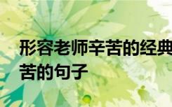 形容老師辛苦的經(jīng)典成語(yǔ) 有哪些形容老師辛苦的句子
