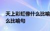 天上彩虹像什么比喻句三年級(jí) 天上彩虹像什么比喻句