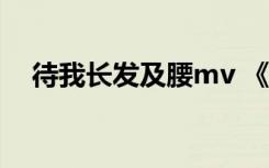 待我長(zhǎng)發(fā)及腰mv 《待我長(zhǎng)發(fā)及腰》歌詞