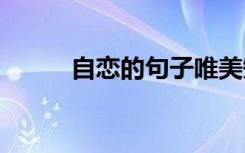 自戀的句子唯美短句 自戀的句子