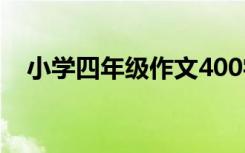 小學(xué)四年級(jí)作文400字 四年級(jí)作文400字