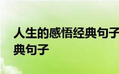 人生的感悟經(jīng)典句子句句扎心 人生的感悟經(jīng)典句子
