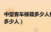 中型客車核載多少人什么駕照（中型客車核載多少人）