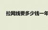 拉網(wǎng)線要多少錢一年（拉網(wǎng)線要多少錢）