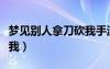 夢(mèng)見(jiàn)別人拿刀砍我手流血了（夢(mèng)見(jiàn)別人拿刀砍我）
