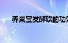 養(yǎng)巢寶發(fā)酵飲的功效是什么（養(yǎng)巢寶）