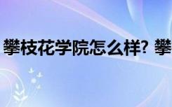 攀枝花學院怎么樣? 攀枝花學院怎么樣好不好