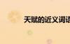 天賦的近義詞語 天賦的近義詞