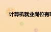 計算機就業(yè)崗位有哪些（計算機就業(yè)）