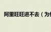 阿里旺旺進不去（為什么阿里旺旺打不開）