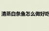 清蒸白條魚怎么做好吃（清蒸魚怎么做好吃）