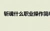斬魂什么職業(yè)操作簡單（斬魂什么職業(yè)好）